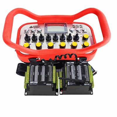 Multifunctional industrial wireless remote control for opening machine, mud cannon machine and decapping machine